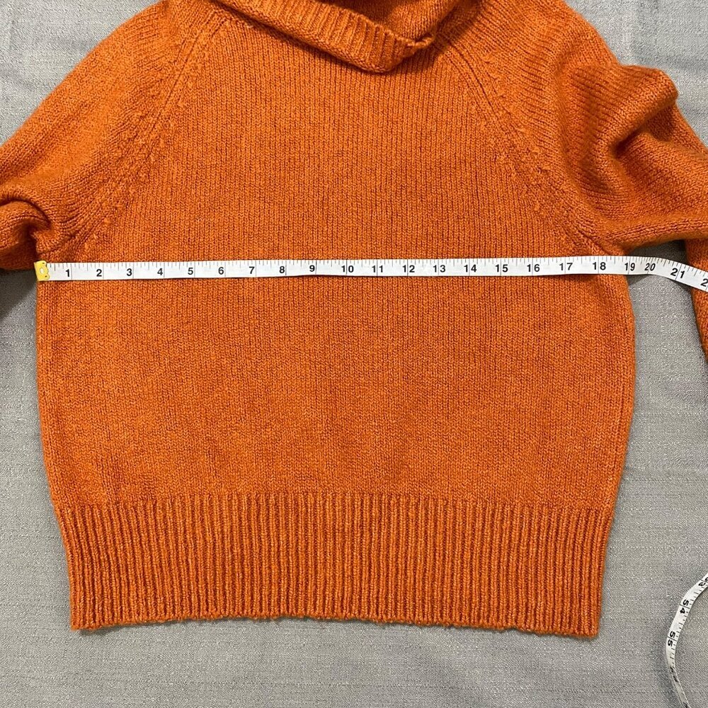 Anthropologie Women’s XS Sweater Draped Cowl Neck Pull Over Long Sleeve - Picture 10 of 16